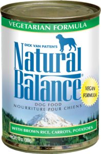 Natural Balance Ultra Premium Vegetarian Canned Dog Food