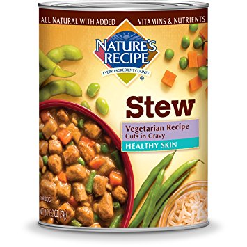 Natures Recipe Healthy Skin Vegetarian Canned Dog Food - Vegan and
