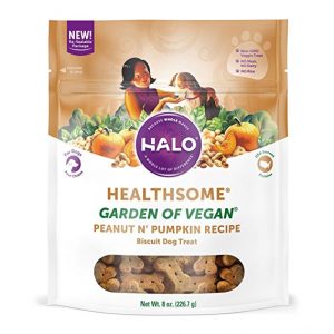 Vegan Dog Treats Halo Healthsome Garden of Vegan Peanut n Pumpkin Recipe