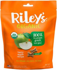 Vegan Dog Treats Rileys Organic Apple Flavor